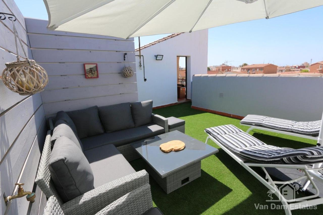 Casa Feliz - Penthouse In San Pedro Del Pinatar 100M From Shops & 500M From Beach & Boulevard Bagian luar foto